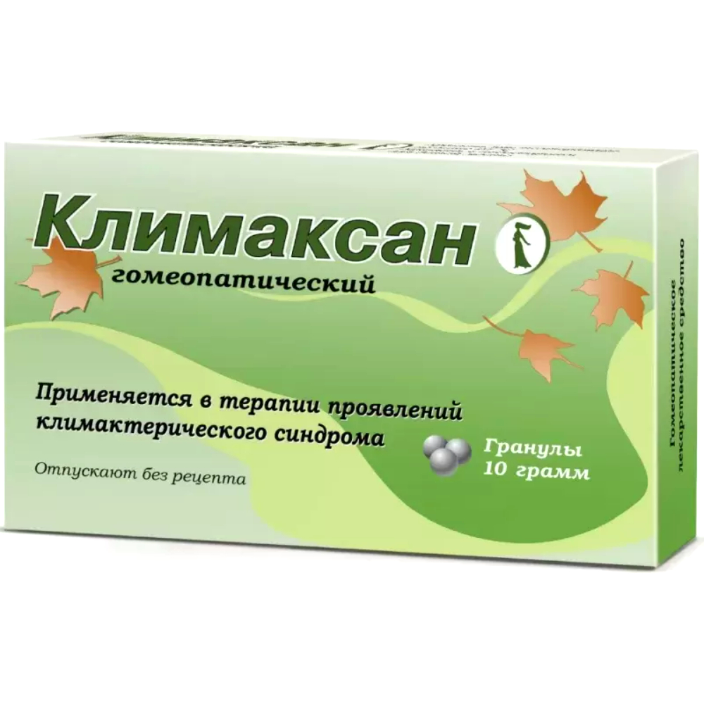 Климаксан гомеопатический гранулы гомеопатические 10г пакет №1