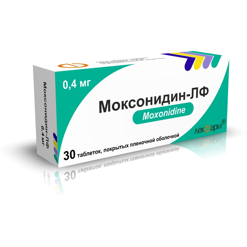 Моксонидин-ЛФ таблетки п/о 0,4мг упаковка №30
