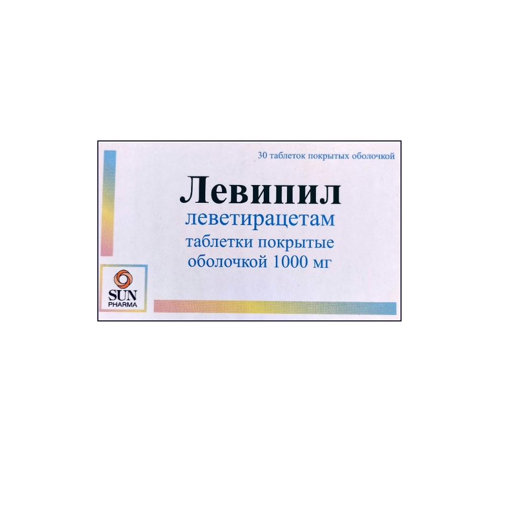 Левипил таблетки п/о 1 000мг упаковка №30