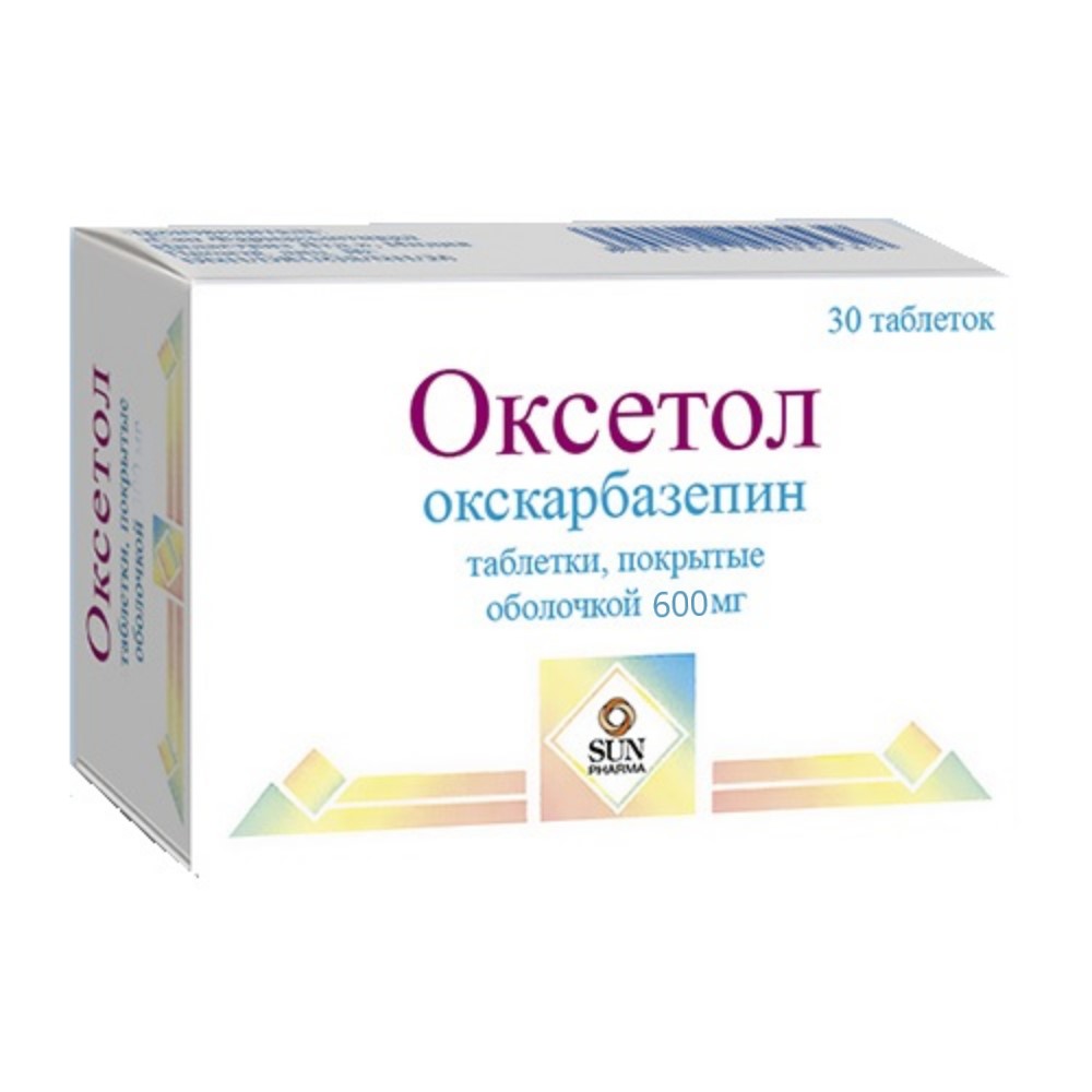 Оксетол таблетки п/о 600мг упаковка №30