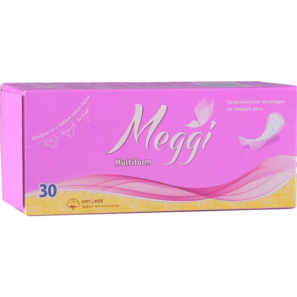 Прокладки гигиенические МEGGI Multiform 30 арт.MEG 493