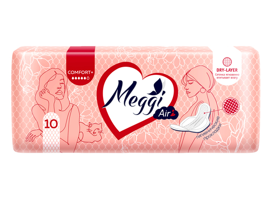 Прокладки гигиенические Мэгги Комфорт плюс арт.MEG 211