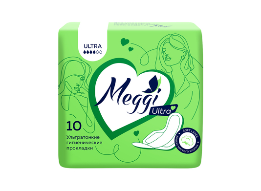 Прокладки гигиенические Мэгги Ультра арт.MEG 501