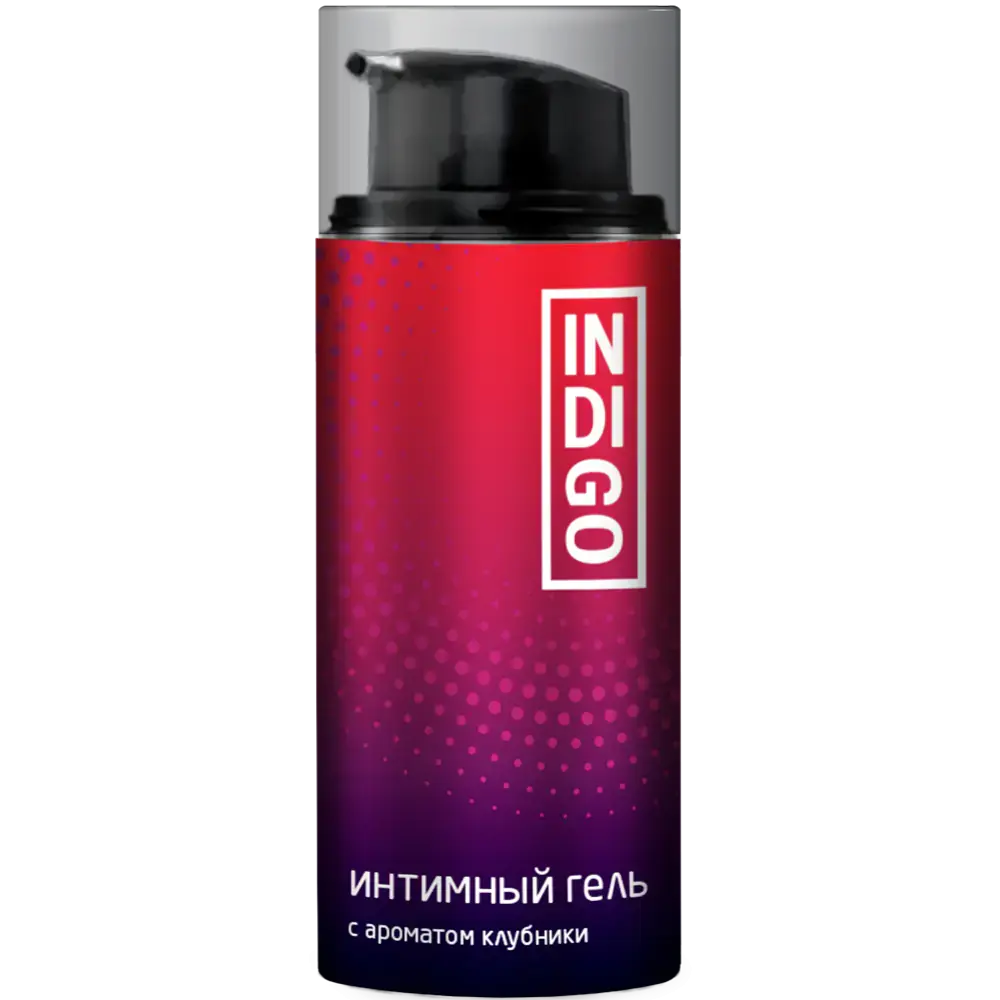 Гель интимный Indigo с ароматом клубники 100мл