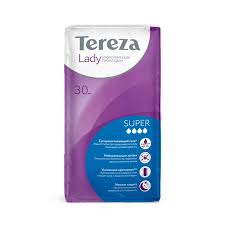 Прокладки урологические женские TerezaLady Super №30