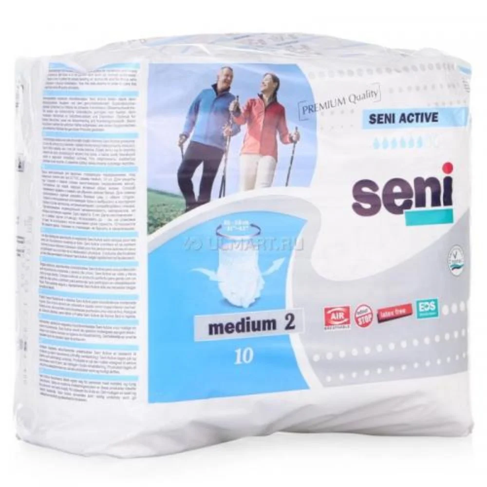 Трусики впитывающие Seni Active medium №10