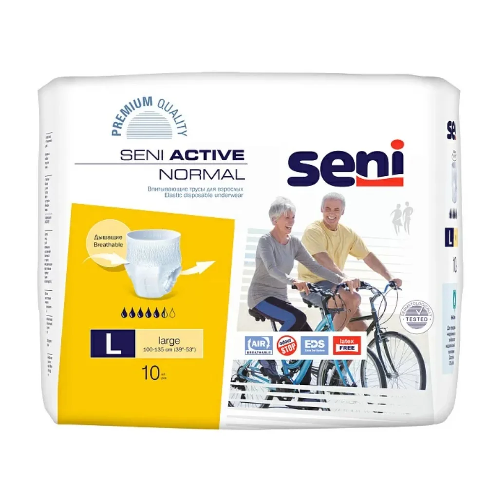 Трусики впитывающие Seni Active Normal large №10
