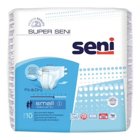 Подгузники дышащие для взрослых Super Seni small №10