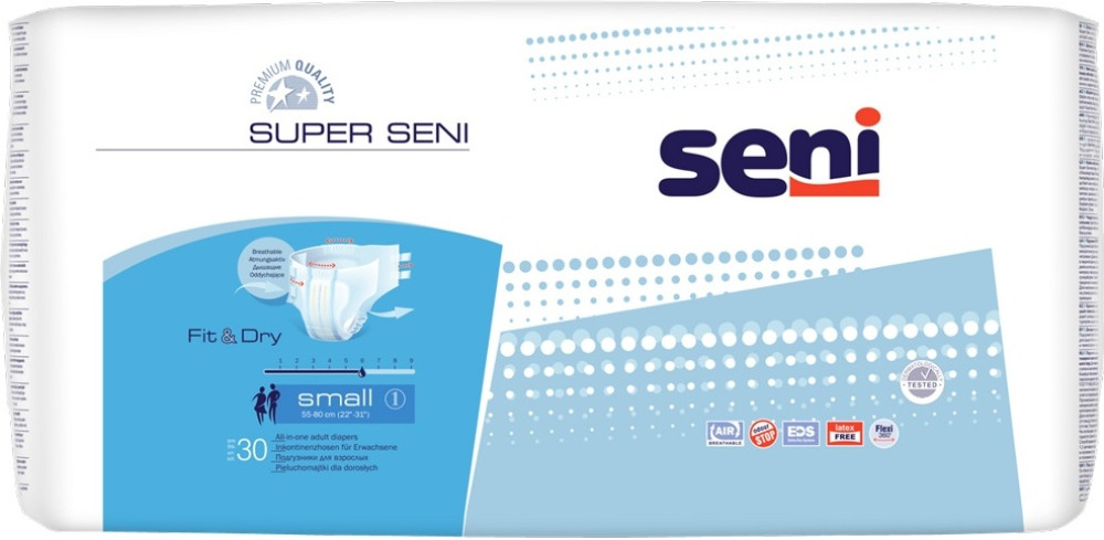 Подгузники дышащие для взрослых Super Seni Small №30