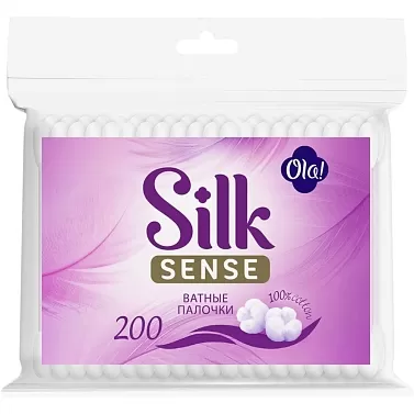 Палочки ватные OLA! SILK SENSE №200