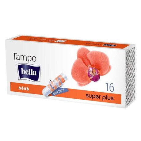 Тампоны гигиен без аппликатора Tampo Bella super plus premium comfort №16