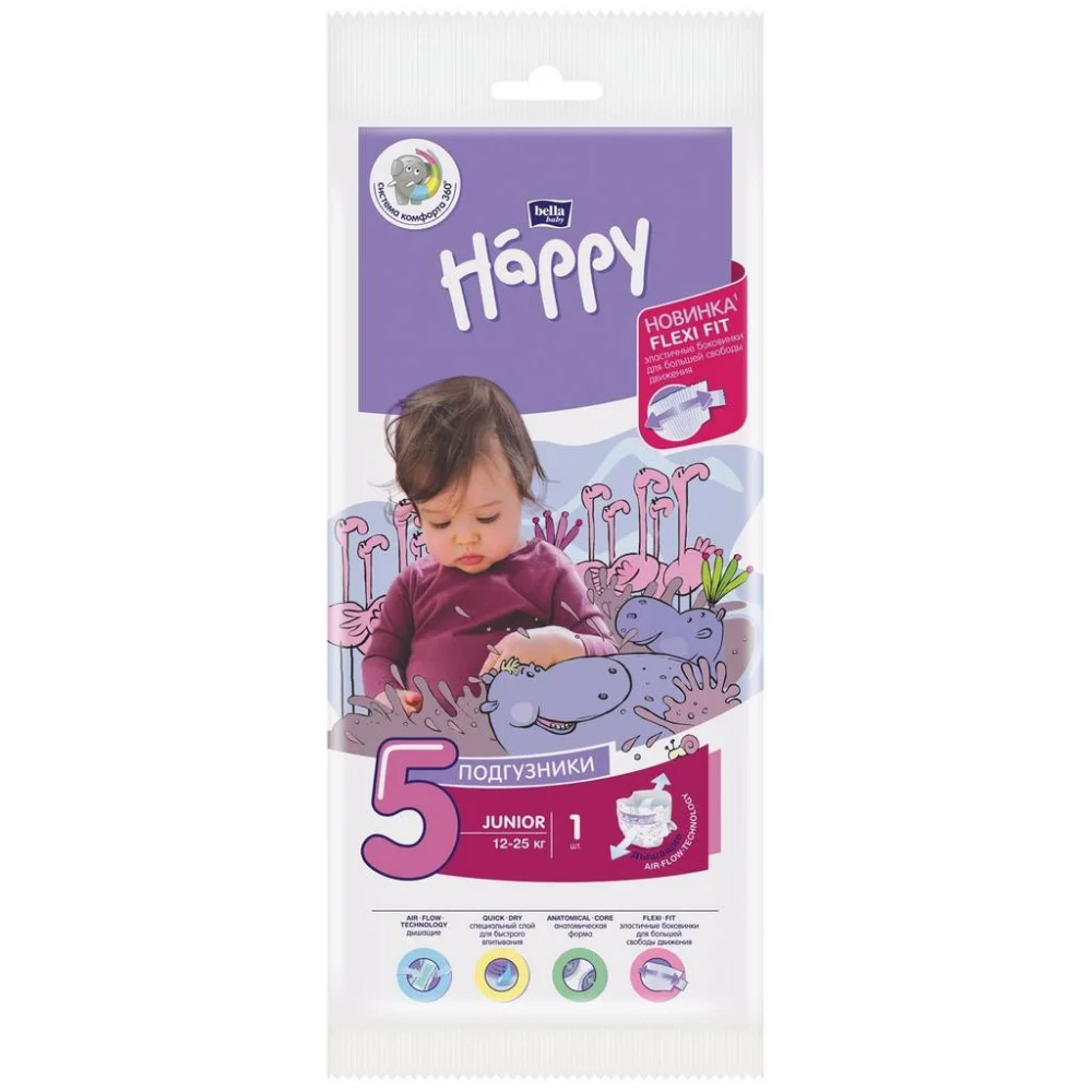 Подгузники детские Bella Baby Happy junior №1