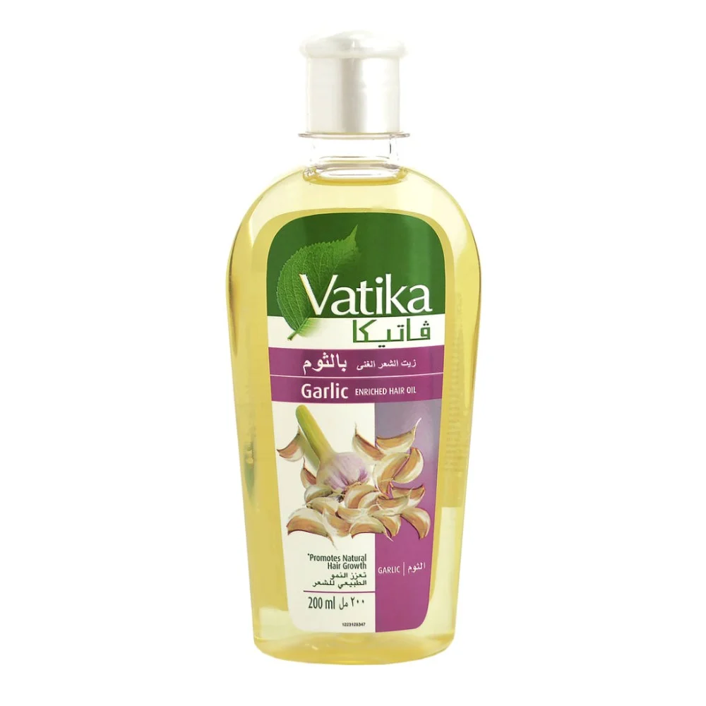 Масло для волос Дабур Ватика обогащенное экстрактом чеснока 200мл