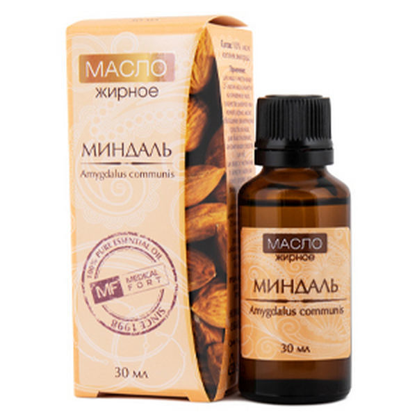 Масло косметическое жирное Миндаль 30мл
