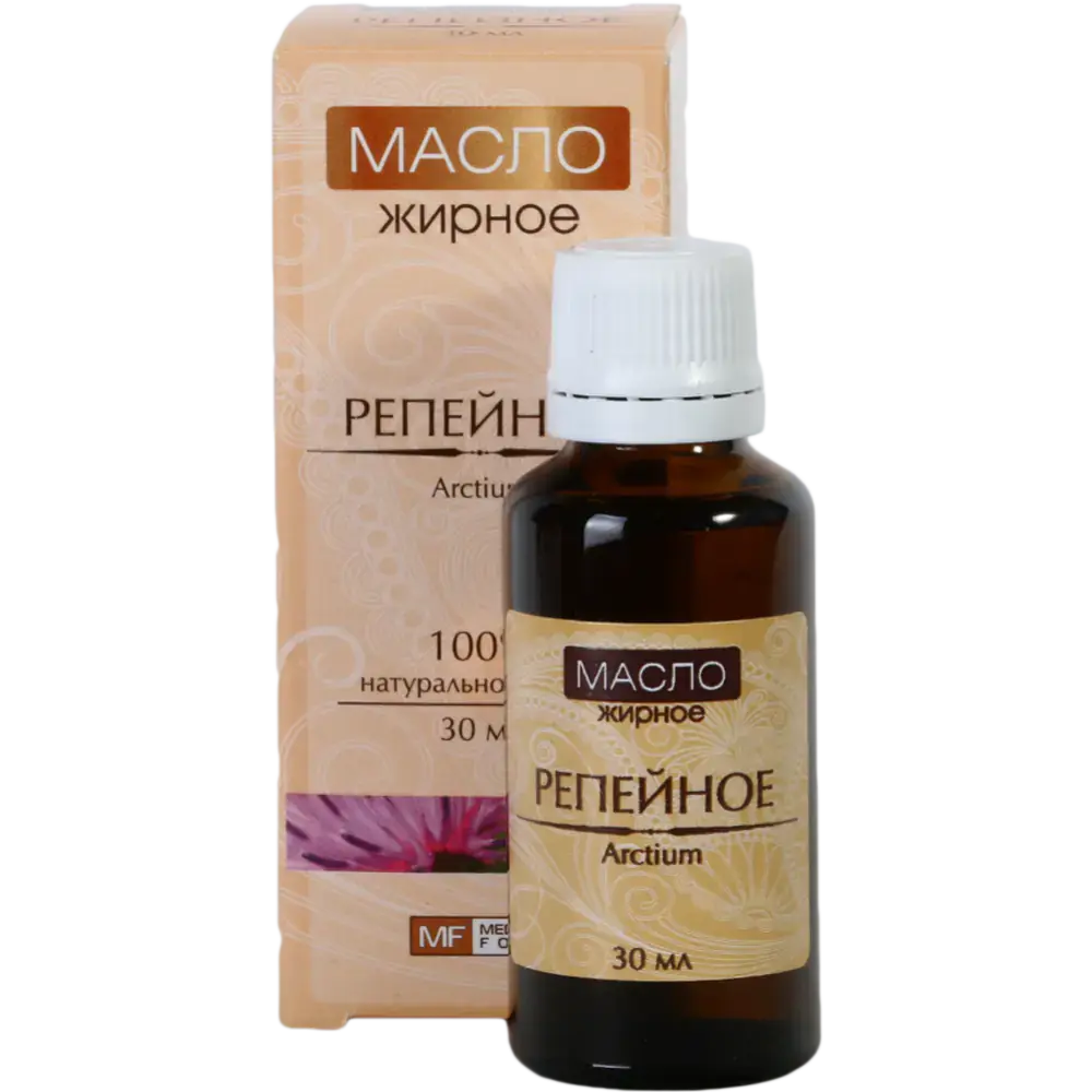 Масло косметическое жирное Репейное 30мл