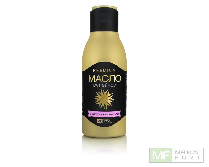 Масло репейное с касторовым маслом PREMIUM 100мл +10мл