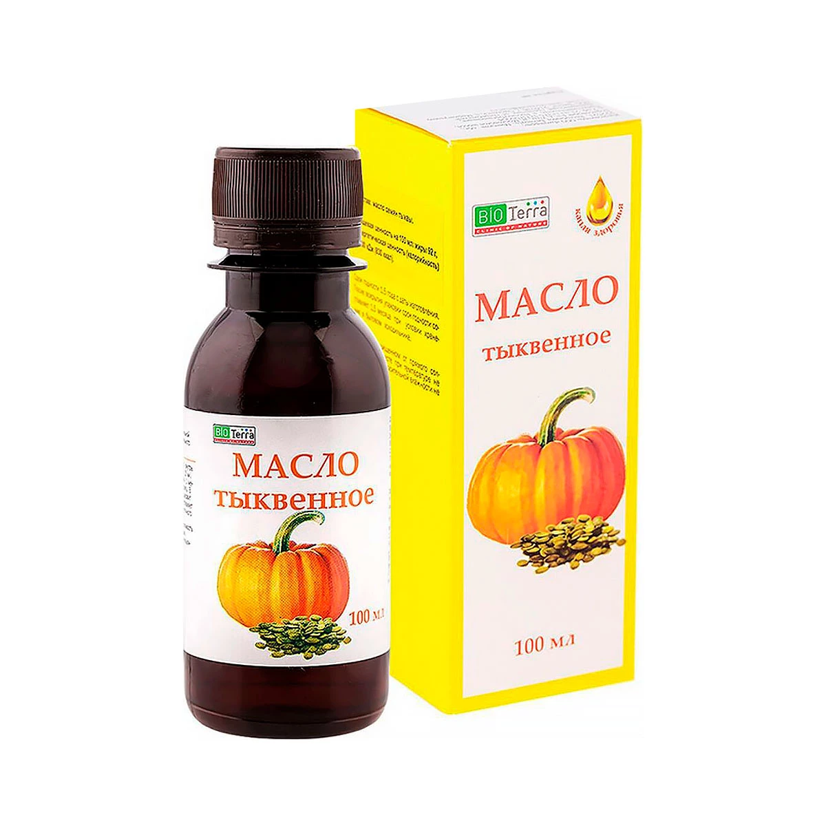 Масло тыквенное 100мл Бад