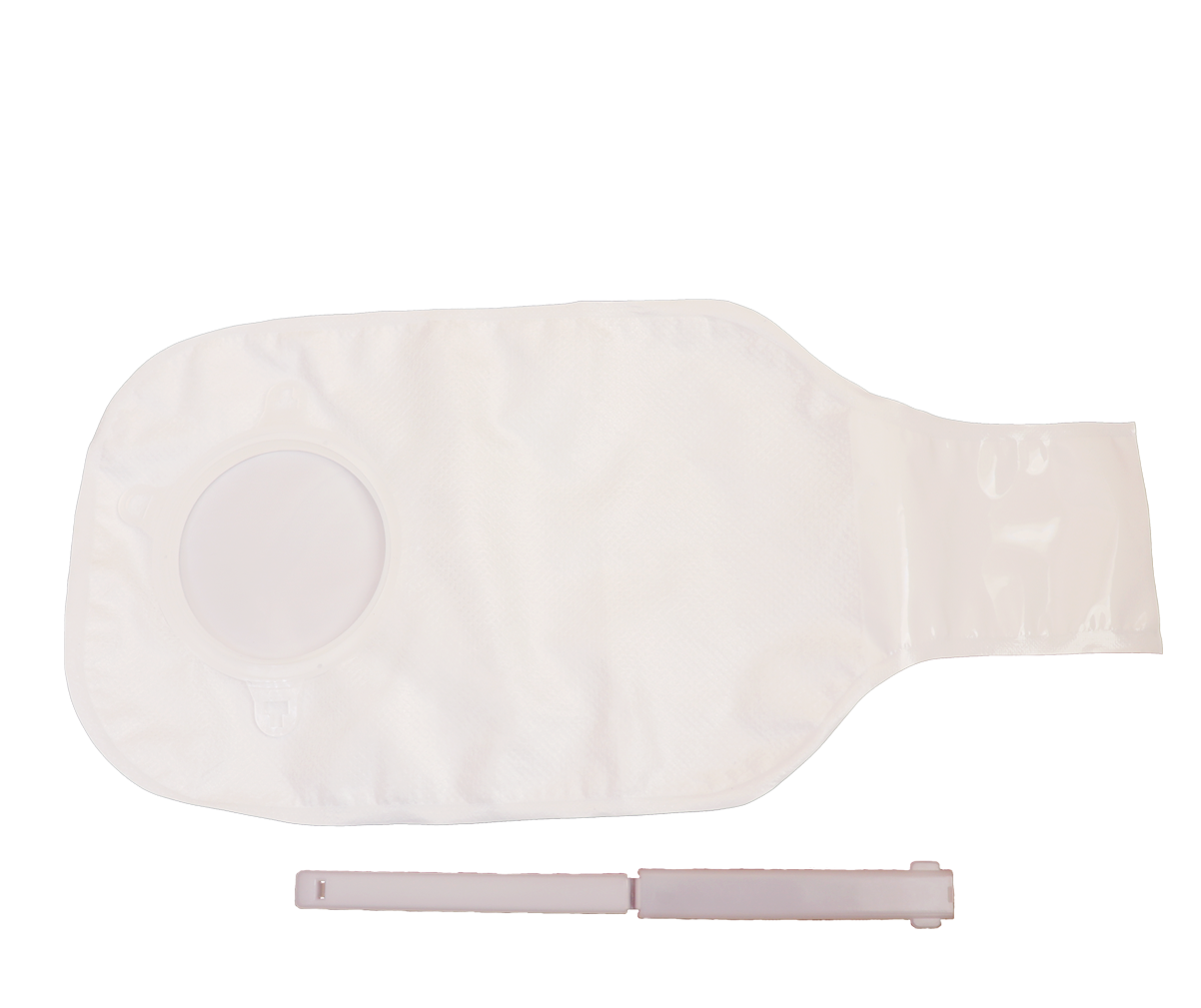 Мешок-резервуар сменный дренируемый МД 57мм (в составе: зажим) нестер. для двухкомп. колостомных и илеостомных мешков №1