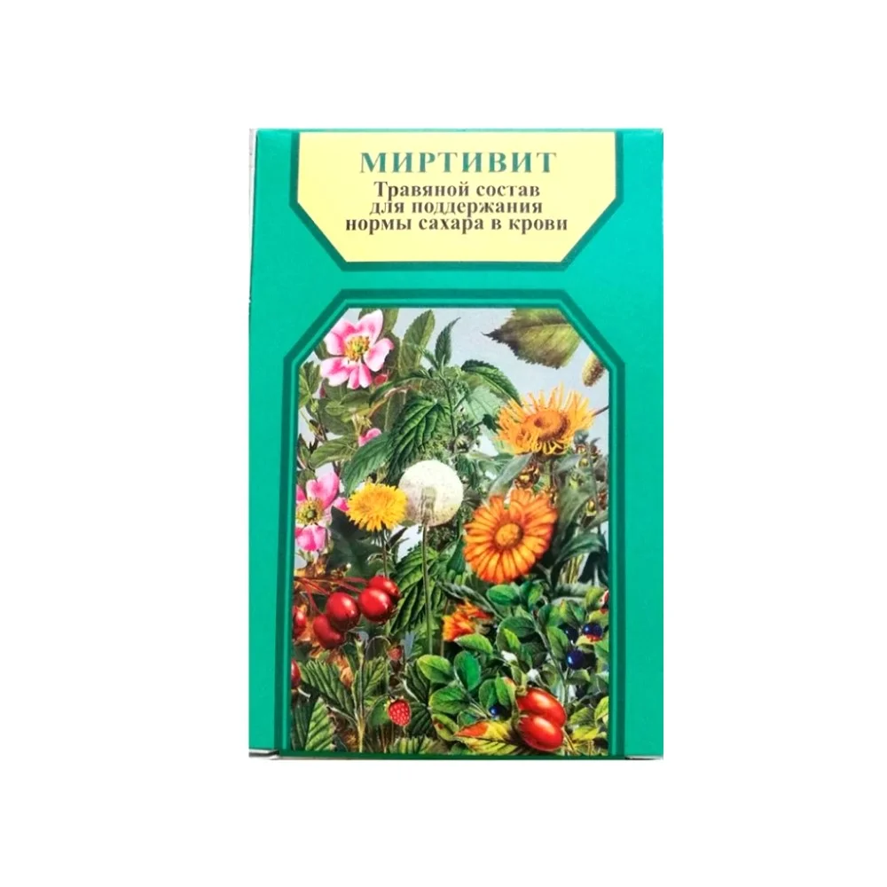 Миртивит противодиабетический травяной состав 50г БАД