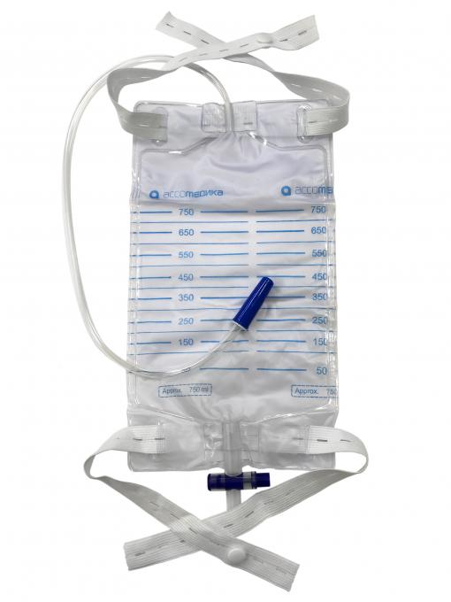Мочеприемник ножной с трубкой стер 0,75л