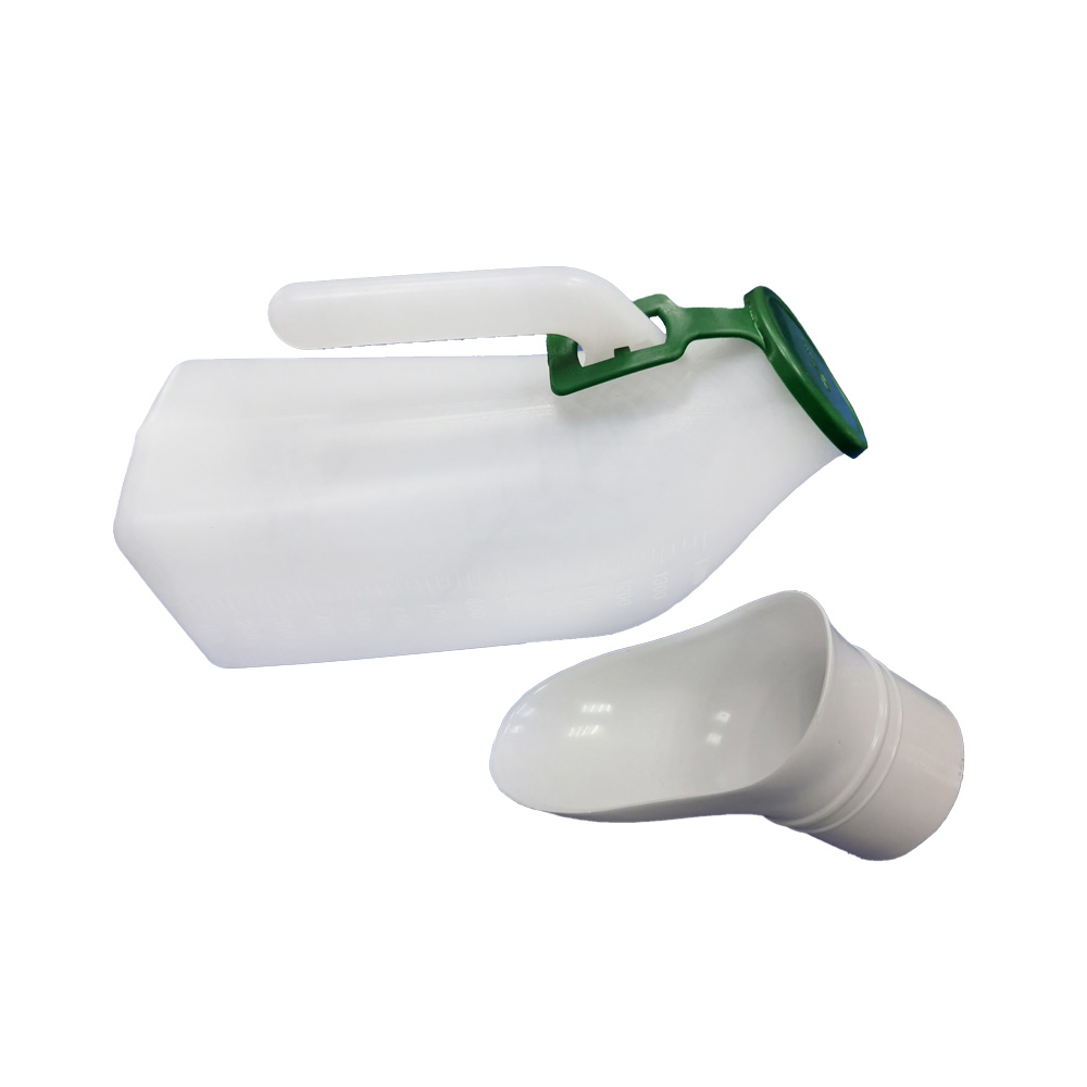 Мочеприемник универсальный полимерный со специальной насадкой 