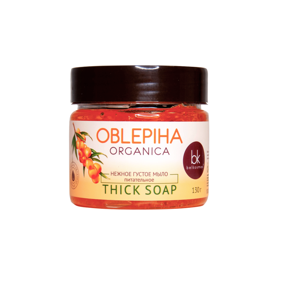 Мыло густое нежное питательное Oblepiha Organica  130г
