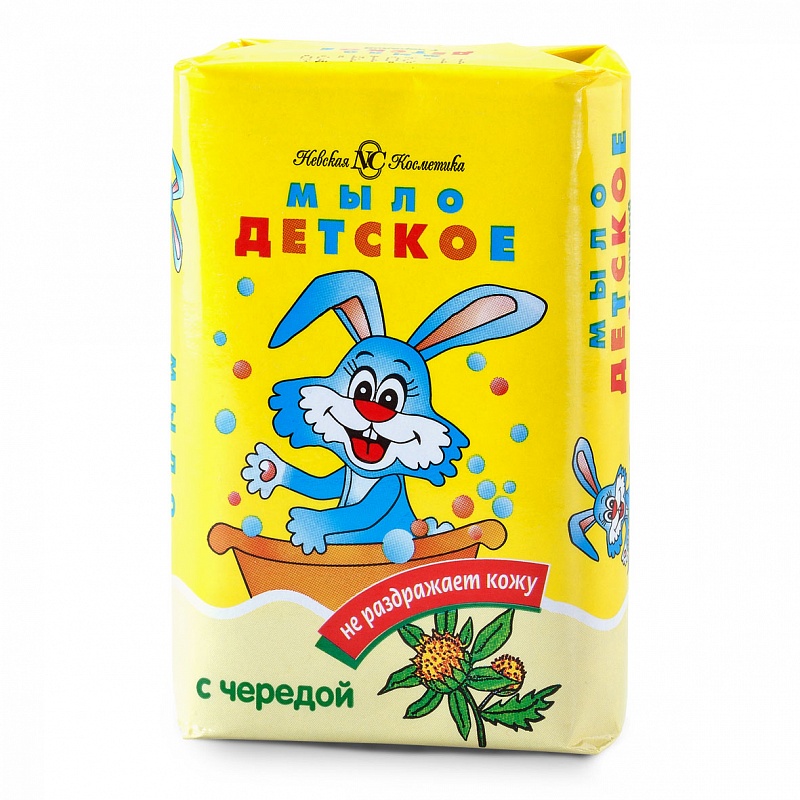 Мыло Невская Косметика Детское с чередой 90г