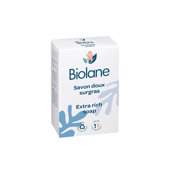 Мыло туалетное детское питательное с рождения Biolane 150г