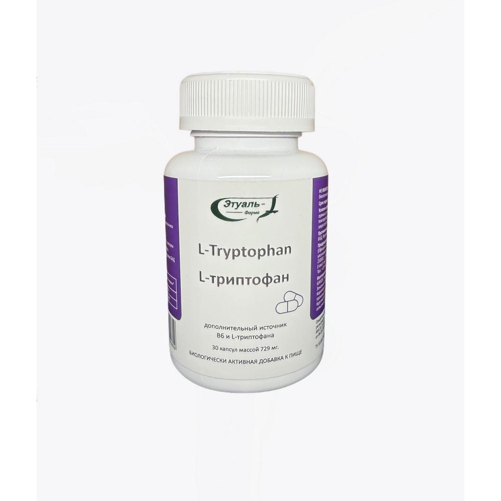L-Триптофан капсулы 729мг №30 БАД