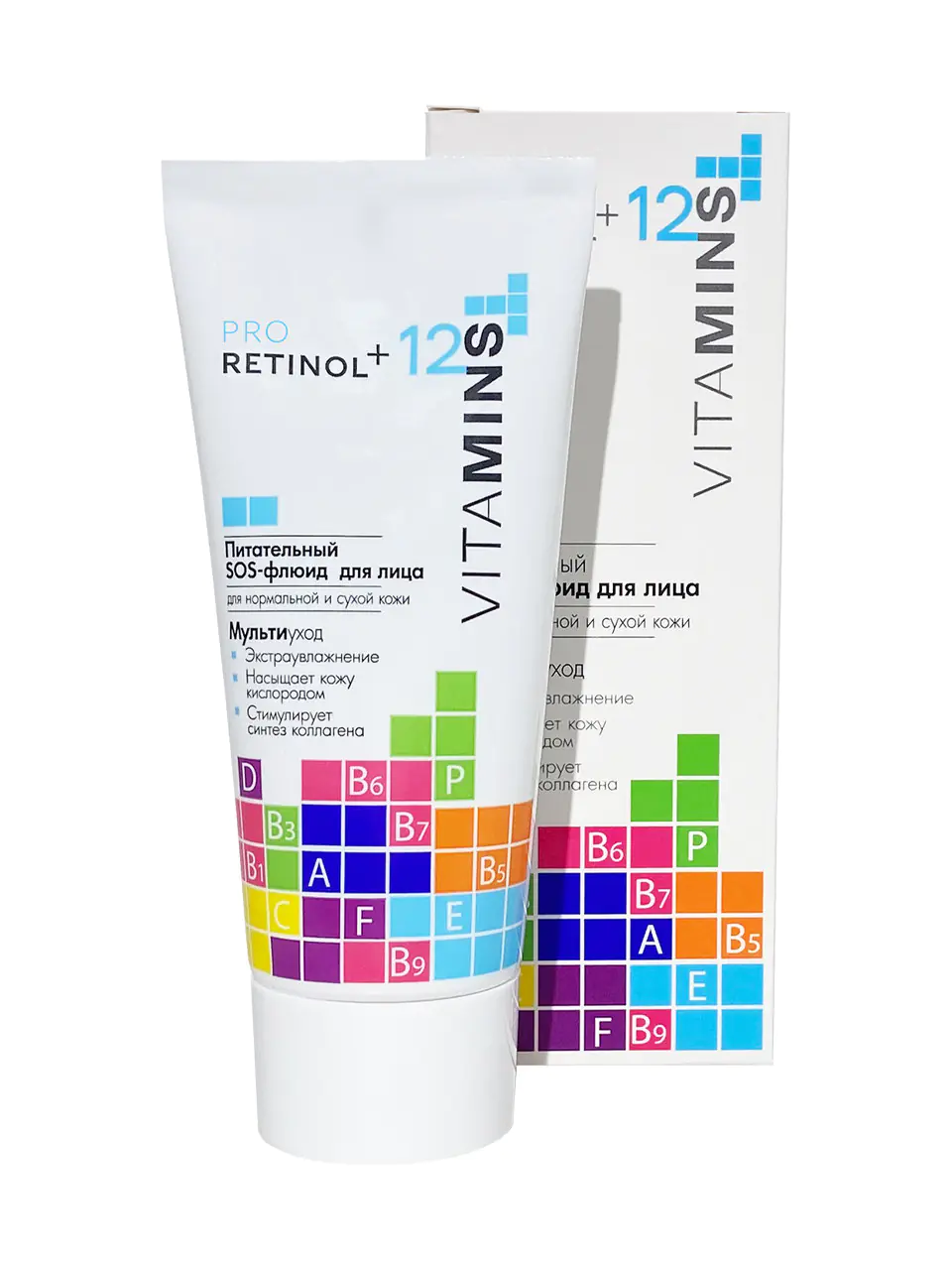 SOS-флюид питательный для лица Pro Retinol+ 12 Vitamins 50г
