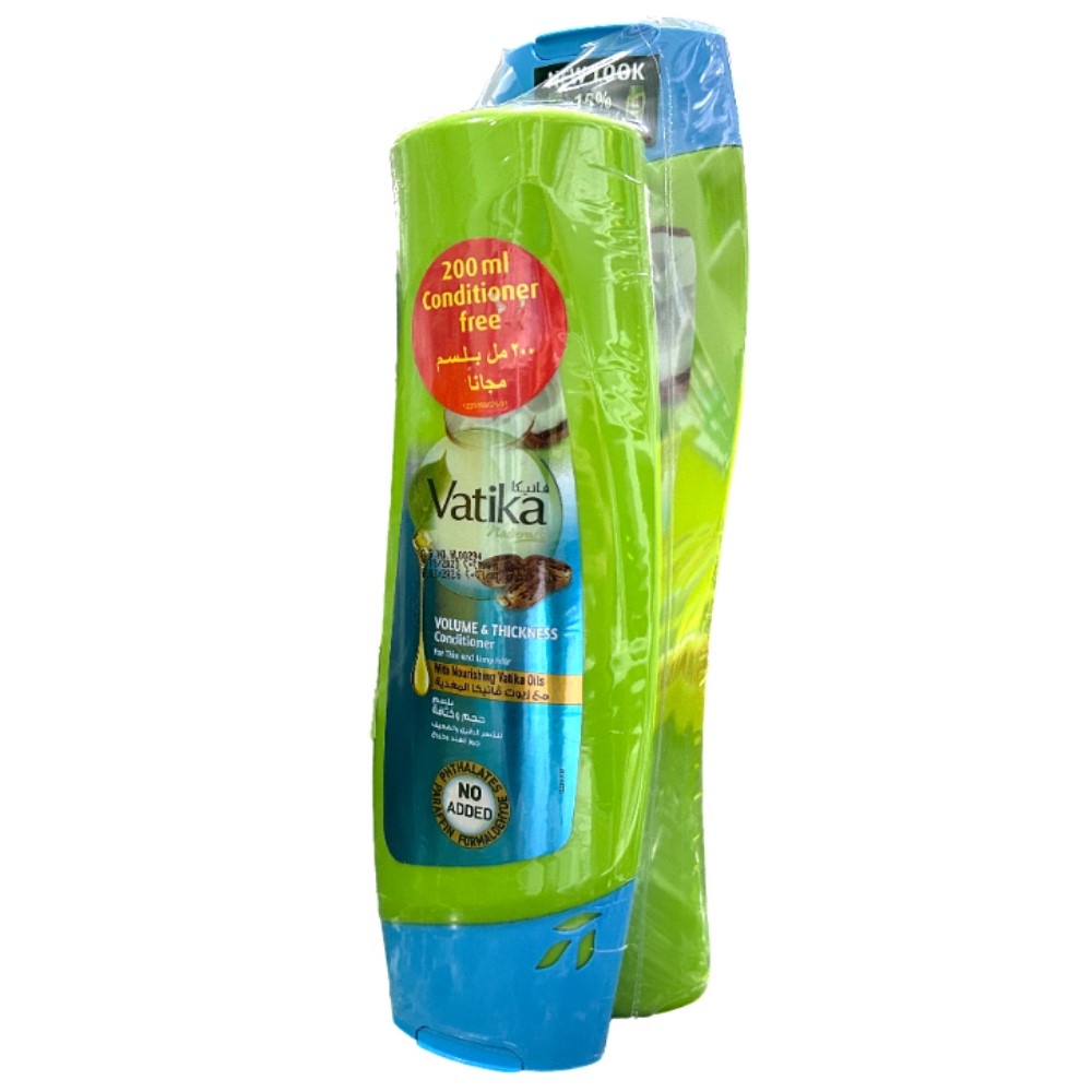 Набор Дабур Ватика увеличивающий объем (Шампунь 400мл+Кондиционер 200мл)