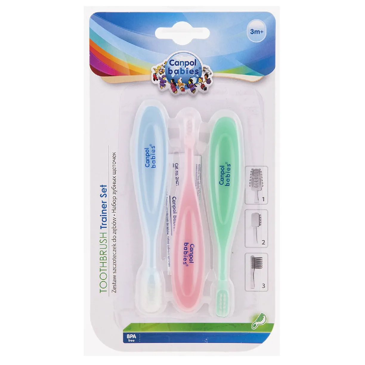 Набор зубных щеточек арт 2/421