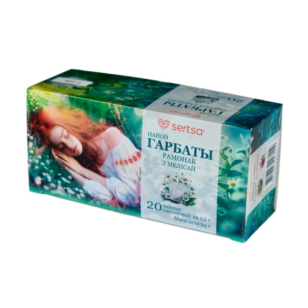 Напиток чайный Ромашка с мелиссой sertsa 1,2г №20