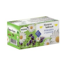Напиток чайный Ромашка с чабрецом РОМАШКОВО 1,2г ф/п №20 24г