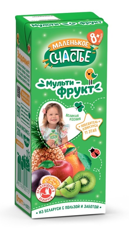 Нектар мультифруктовый восстан. для детского питания для детей раннего возраста стерилиз. 