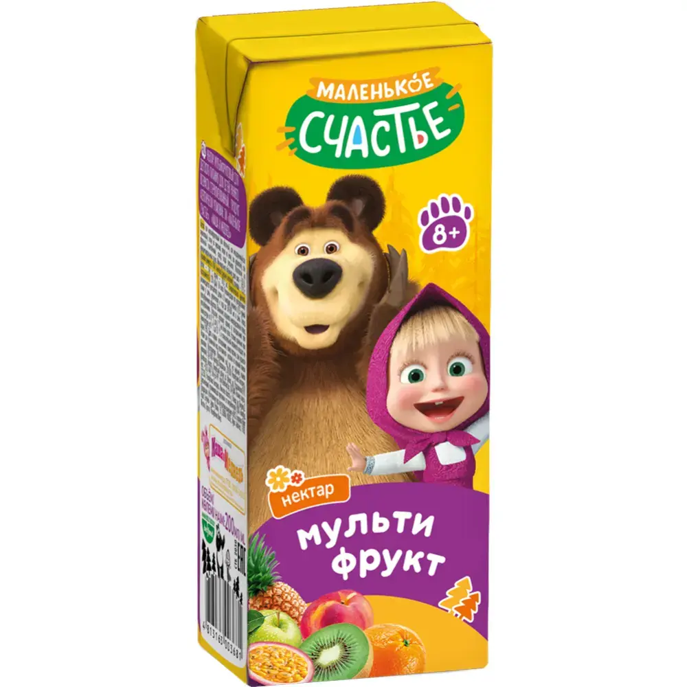 Нектар мультифруктовый для детского питания для детей раннего возраста стерилиз. 