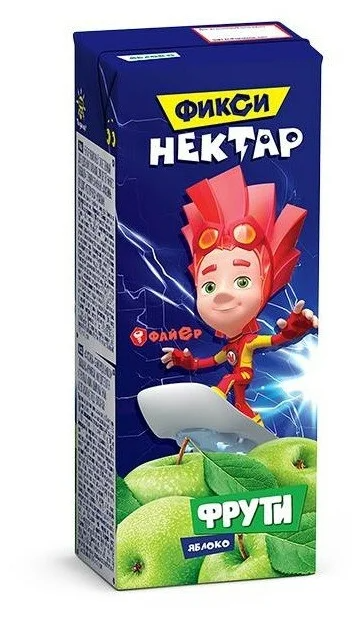 Нектар яблочный осветлен. для детского питания для детей раннего возраста стерилиз. 