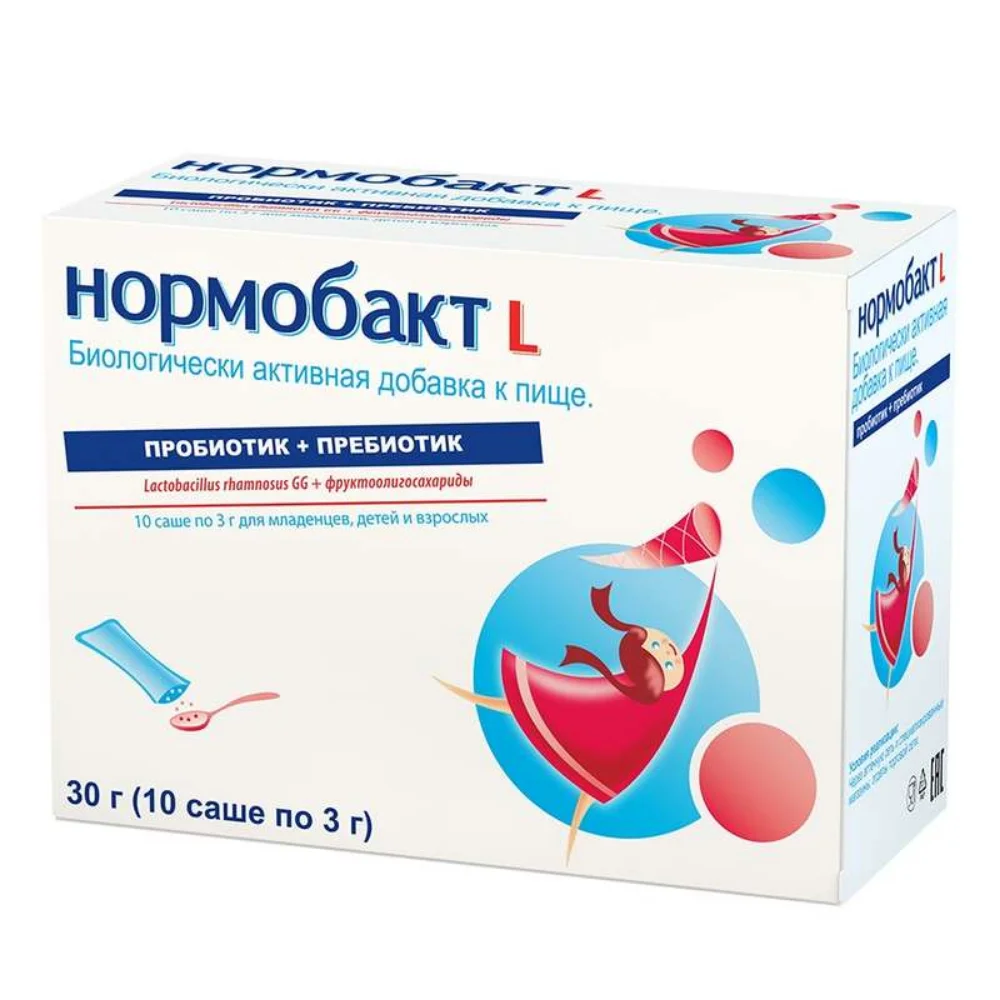 Нормобакт L саше 3г №10 Бад 