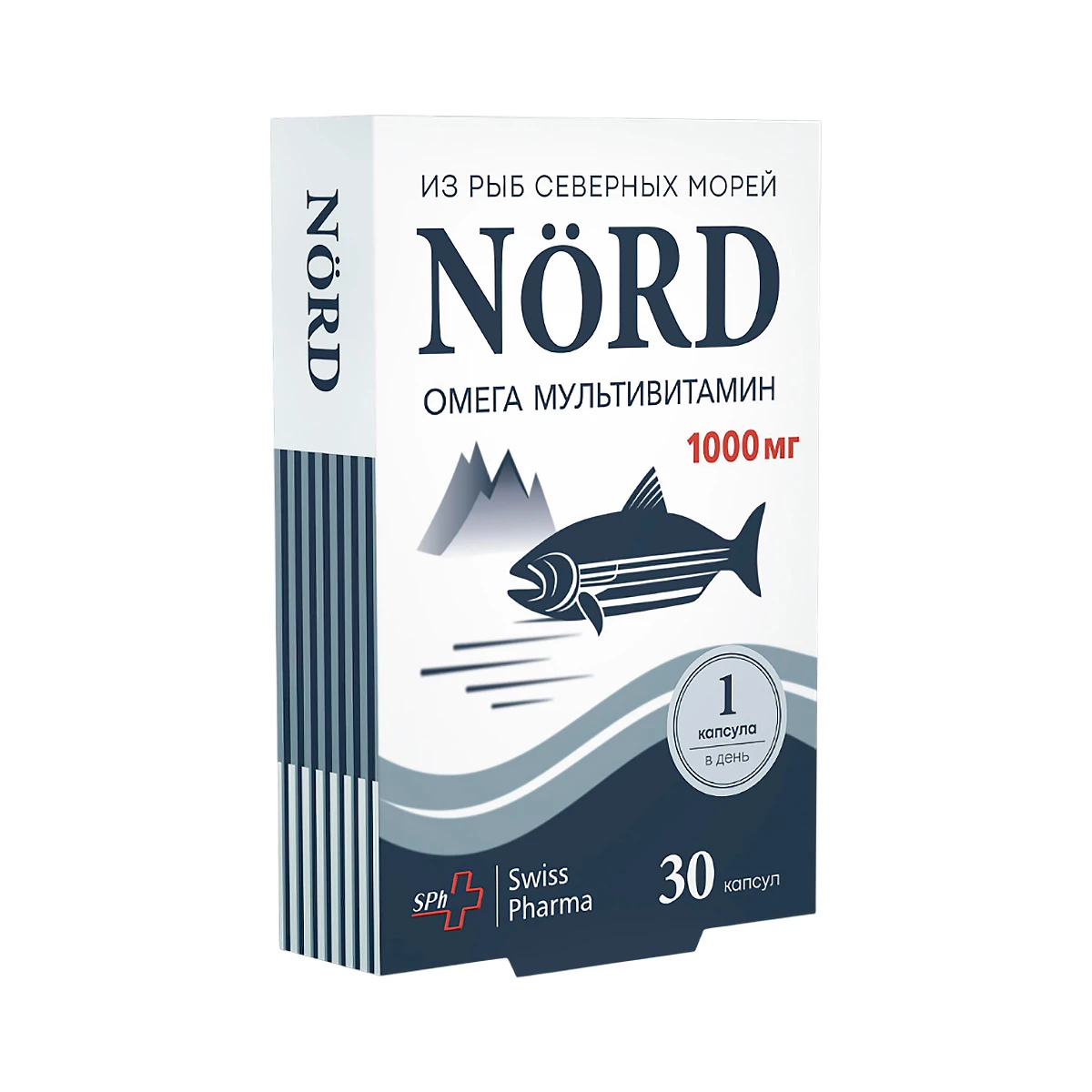 Омега Мультивитамин НОРД капсулы 1,7г №30 БАД