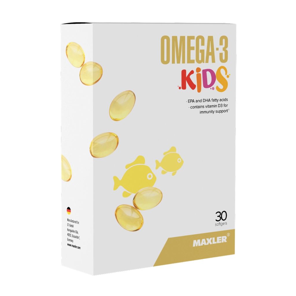 Омега-3 Кидс МАКСЛЕР капсулы 0,78г №30 БАД