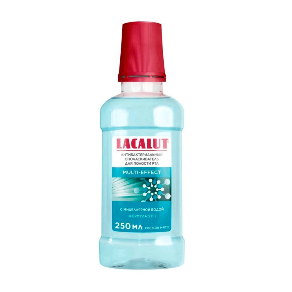 Ополаскиватель для полости рта LACALUT Multi-Effect антибактериальный 250мл