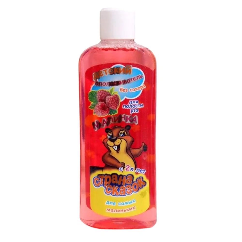 Ополаскиватель для полости рта детский Малинка Страна сказок 200мл
