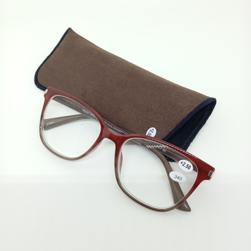 Очки корр с линзами из пластмасс в футляре Read WDL p340