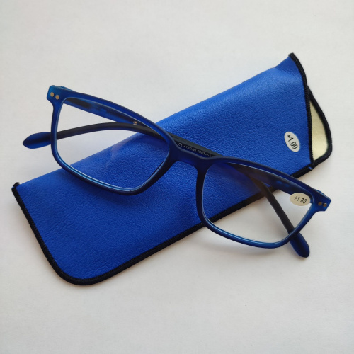 Очки корр с линзами из пластмассы в футляре Read WDL p306