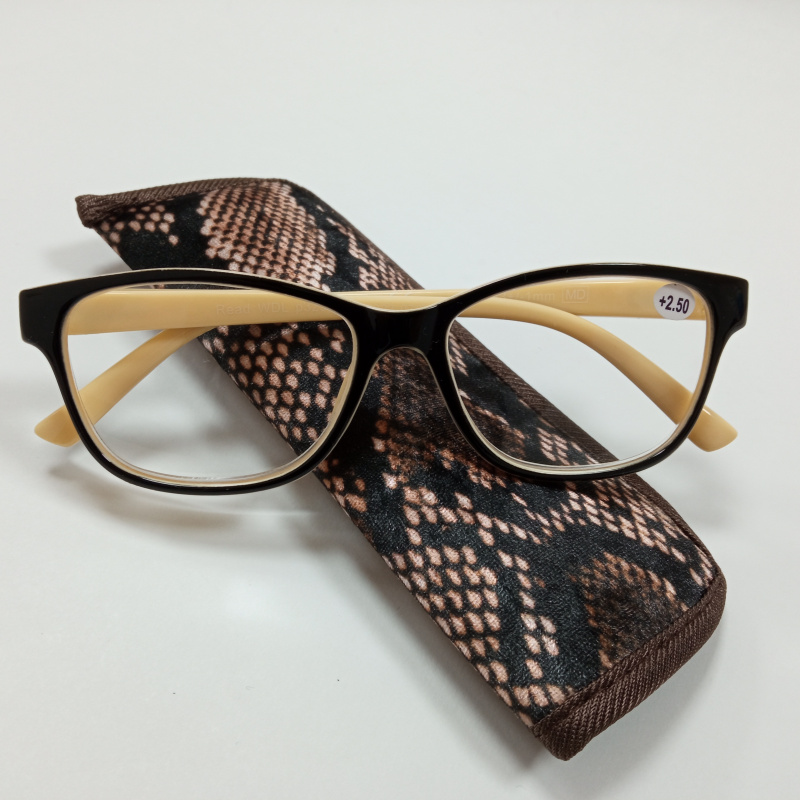 Очки корр с линзами из пластмассы в футляре Read WDL p323