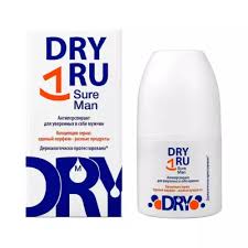 Антиперспирант для уверенных в себе мужчин DRY RU Sure Man 50мл