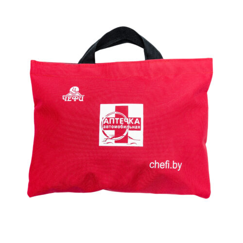 Аптечка первой медицинской помощи для оснащения транспортных средств автомобильная в мягком футляре тип АТ- Аптечка АТ №1