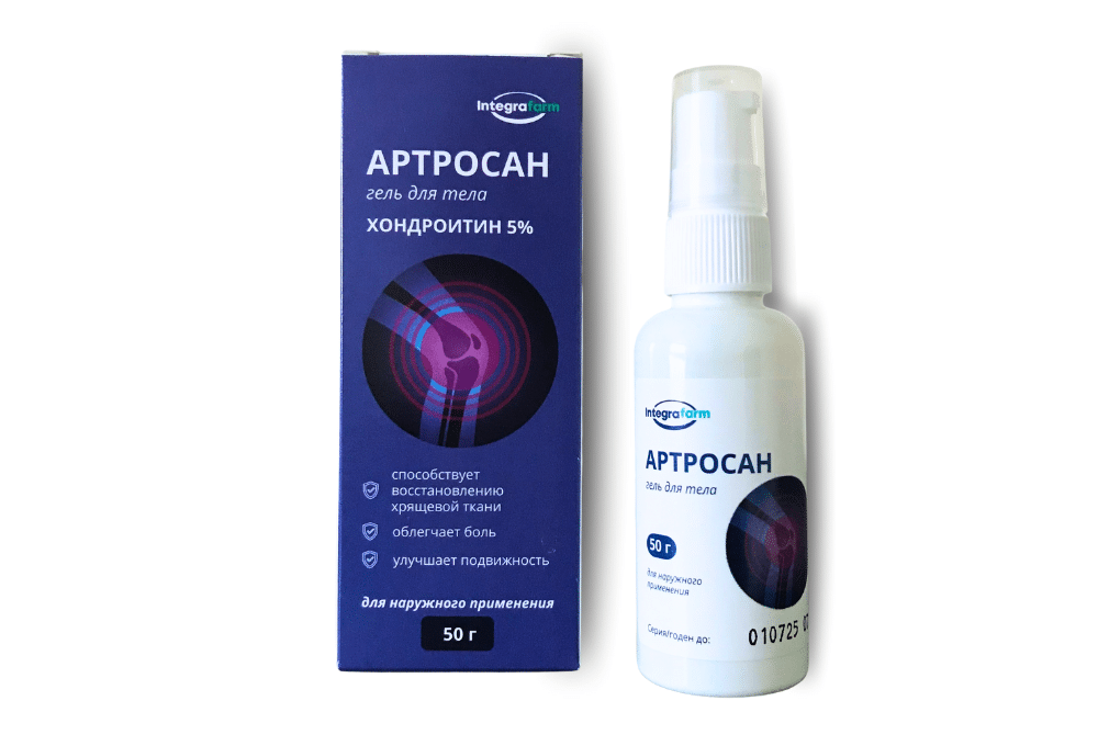 Артросан гель для тела флакон 50г