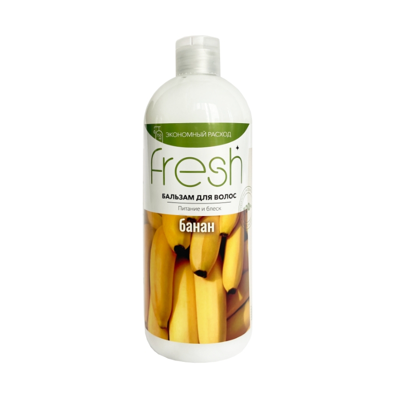 Бальзам для волос FRESH Питание и блеск Банан 750мл