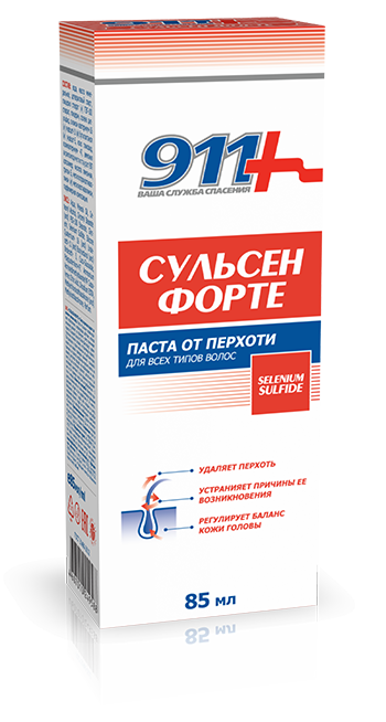 Паста для всех типов волос Сульсен Форте 85мл